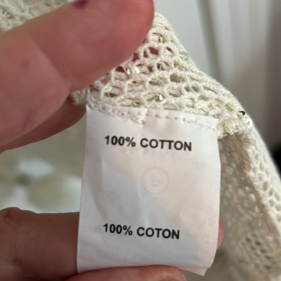 Ramy Brook Cecilia Sequin Crochet dress/cover - Picture 6 of 11